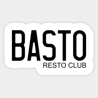 BASTO BAR Sticker